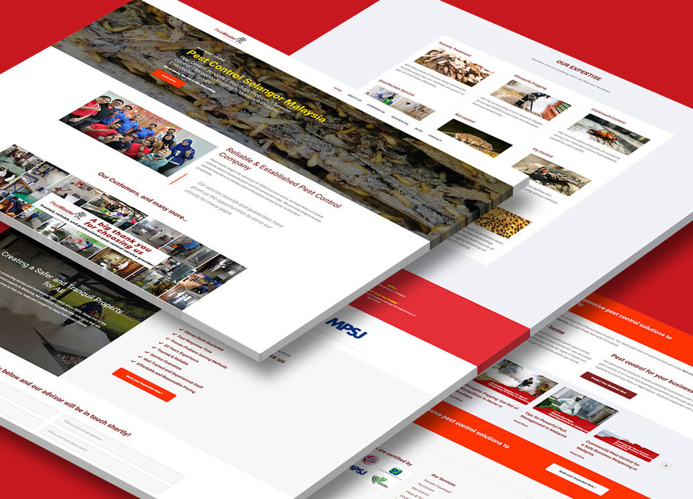digital marketing solutions for pest control company